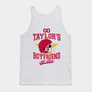 Go Taylor's Boyfriend All Star KC Football Tank Top